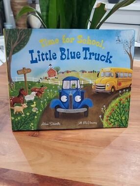 TIME FOR SCHOOL LITTLE BLUE TRUCK HARCOVER LARGE